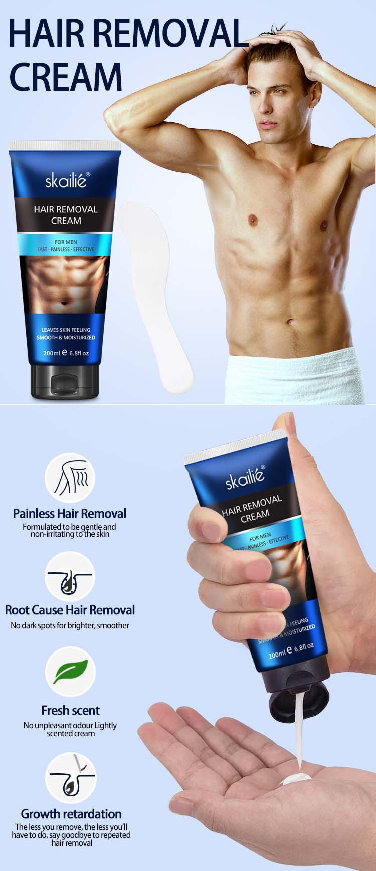 Men Hair Removal Cream
