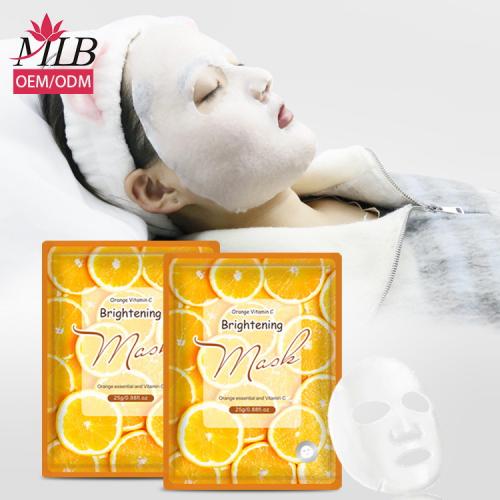 Orange vitamin c orange fruit mask