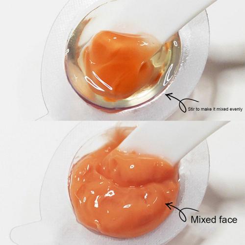 Egg gel face mask