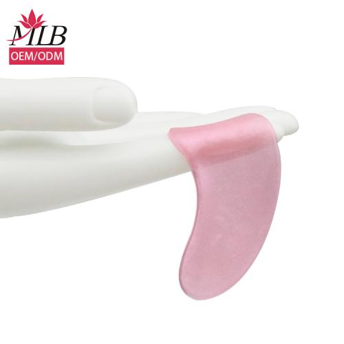 Pink collagen eye mask