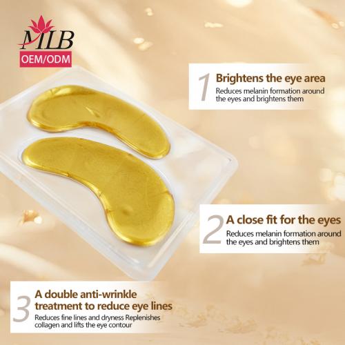 Skailie Snail Gold Crystal Eye Mask