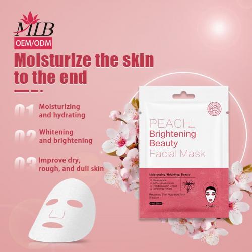 Peach Blossom Brightening Facial Mask