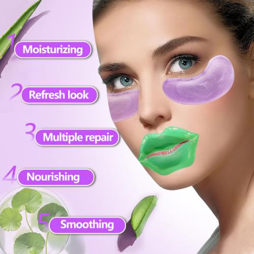 2 in1 Moisturizing Purple LIP MASK and EYE MASK