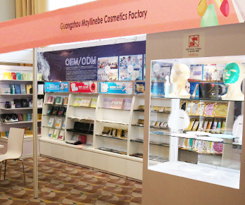 Mayllinebe attend skincare show--Cosmopack Asia Hongkong  2015